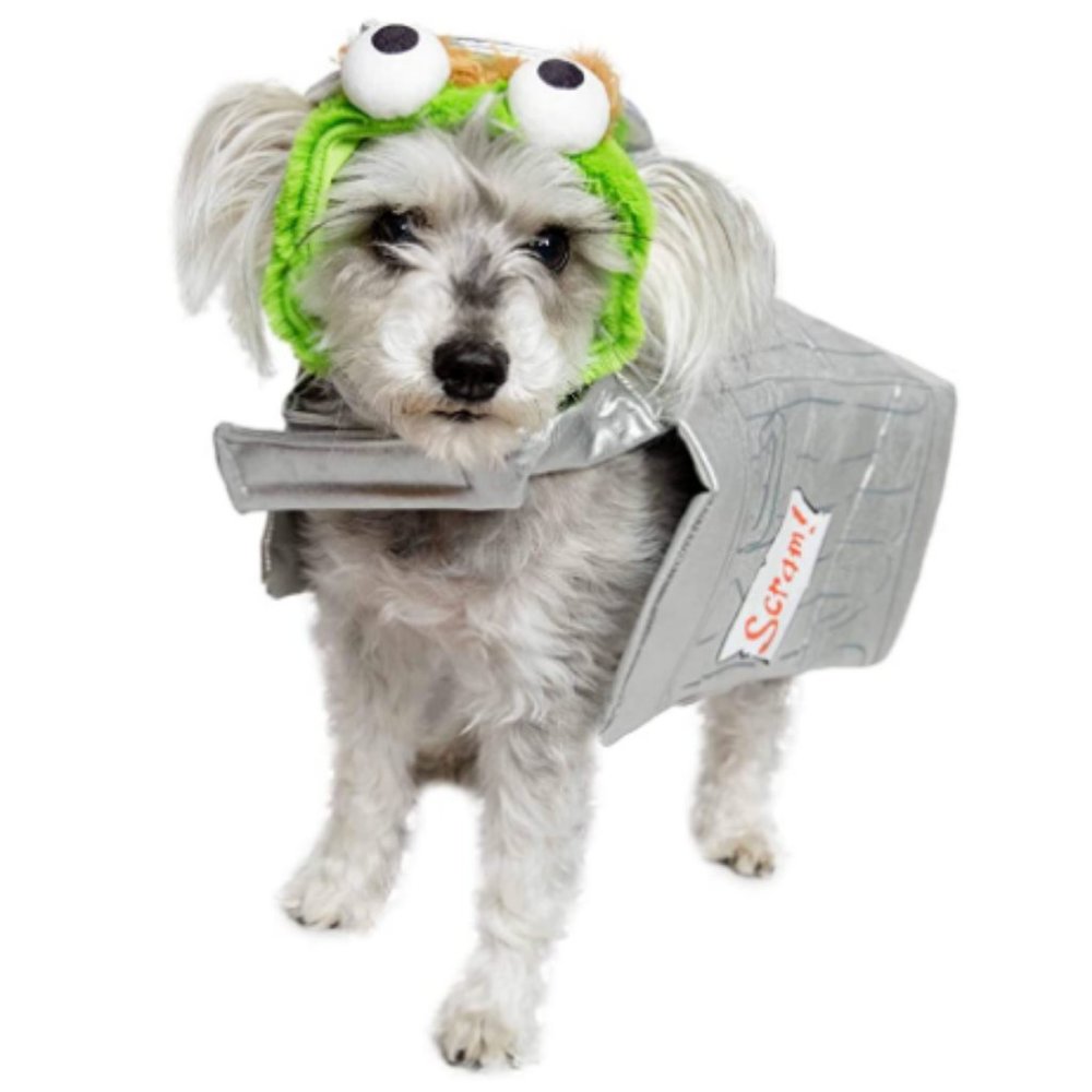 SESAME STREET OSCAR THE GROUCH DOG pet cat costume outfit size medium nwt